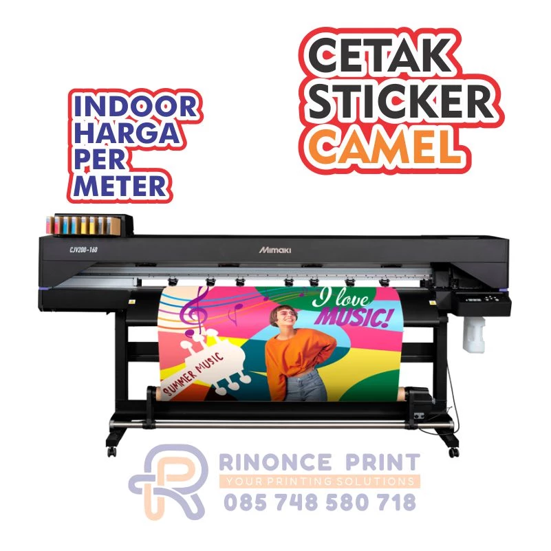 STICKER CAMEL RINONCE PRINT